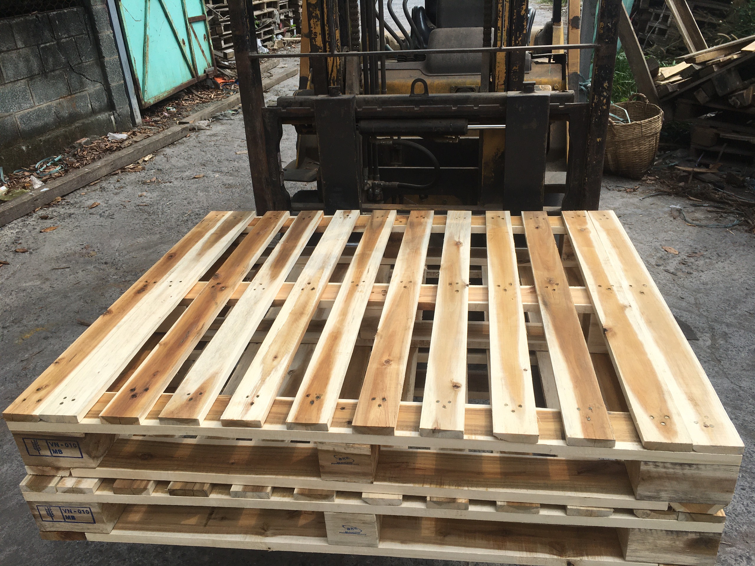 Mẫu 01 Pallet gỗ 1000mmx1200mmx140mm