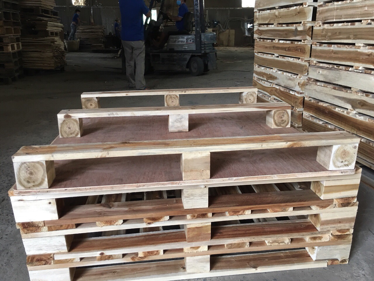 Pallet gỗ - pallet gỗ tràm 008